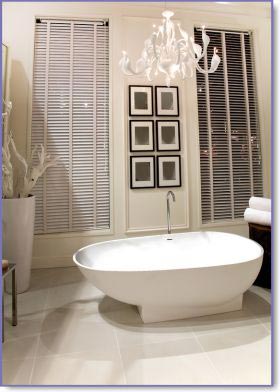 white bathroom decor